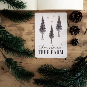 Carte postale Christmas Tree Farm