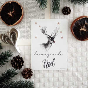 Carte postale La magie de Noël