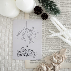 Carte postale Merry Christmas