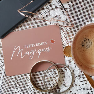 Carte postale Petits bisous magiques
