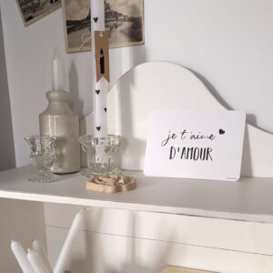 Carte postale Je t'aime d'amour