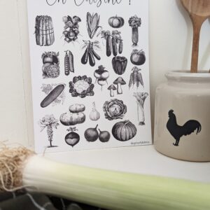 Affichette En Cuisine !