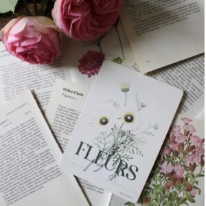 Carte postale FLEUR et fleurs vintage