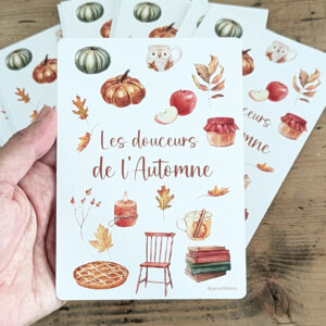 Carte postale Les douceurs de l'automne