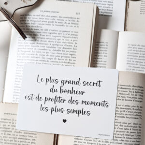 Carte postale LE PLUS GRAND SECRET