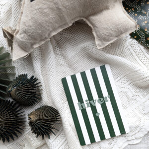 Carte Postale HIVER (& rayures)