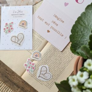 Lot de 3 autocollants