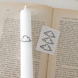 Bougie et son petit nuage