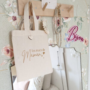 Sac en tissu Les trucs de Maman