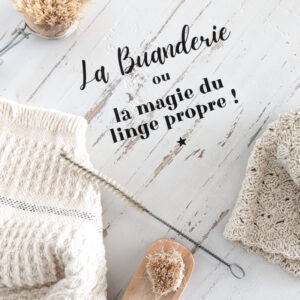 Sticker La buanderie ou la magie du linge propre