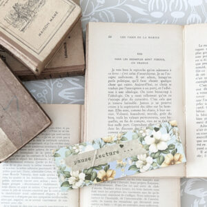 Marque Page Pause lecture ...