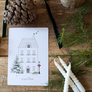 Carte Postale Un jour d'hiver
