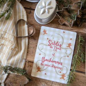 Carte Postale Sablés de Noël