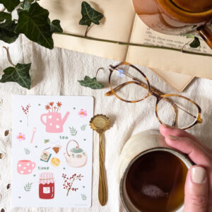 Carte Postale Tea time
