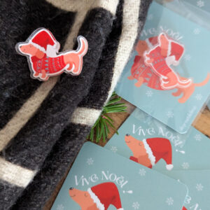 Pin's Chien de Noël