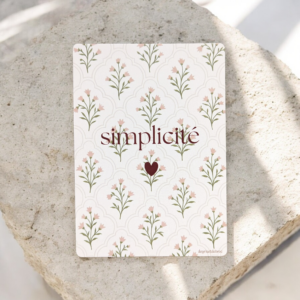 Carte postale Simplicité