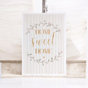 Affichette Home Sweet Home