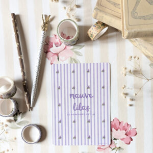 Carte postale Mauve Lilas