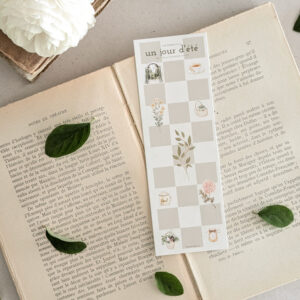 Marque page Fleur d'été