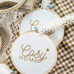 Cercle à broder Cosy Home